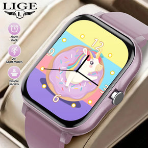 Kids Smart Watch for Girl Boy Digital Sport Watch Step Counter Pedometer Alarm Clock Fitness Tracker Kids Watches Teens Students